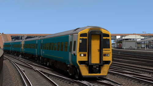 More information about "Class 158 Arriva Trains Wales Cream"
